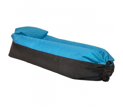 Lazy bag dmuchany leżak niebieski Royokamp