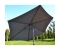 Parasol ogrodowy 300cm składany szary Saska Garden