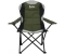 Krzesło turystyczne składane LUX 60x60x105cm zielono - czarne
