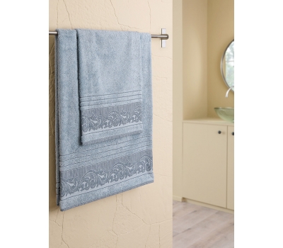 Ręcznik bawełniany frotte MERVAN/3735/blue 50x90+70x140 kpl.